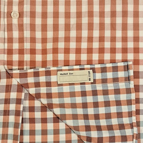 J. Crew Men's Large Slim Fit Stretch 98% Organic Cotton Shirt Style AI902 - Picture 7 of 15